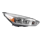 Ford Focus 2015-18 Right Passenger Halogen Headlight Assembly Chrome Replacement New. Price: $70.00.