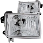 Anzo For 1998-2000 Nissan Frontier Crystal Headlights Chrome New. Price: $129.83.