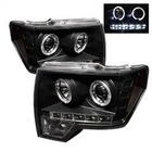 Spyder Projector Headlights Led Ford F150 Halogen - Black New. Price: $219.74.