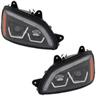 Driver And Passenger Side Headlights For Kenworth T660 2008-2016 Halogen Bulbs New. Price: $316.29.