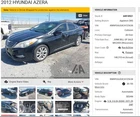 Used Left Headlight Assembly Fits: 2012 Hyundai Azera Projector Xenon Hid Techno. Price: $305.00.