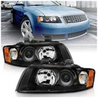 Anzo 121528 Headlight For 2002-2005 Audi A4 Left & Right Halogen Black Housing New. Price: $344.48.