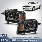 Upgrade Black Halogen Headlights For 2010-2013 Chevy Camaro W/ Led Drl Pair New. Price: $246.90.