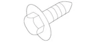 Genuine Ford Headlamp Assembly Screw -W700843-S442 New. Price: $13.76.