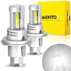 Auxito H4 9003 Super White 360000LM Kit Led Headlight Bulbs High Low Beam Combo New. Price: $34.99.