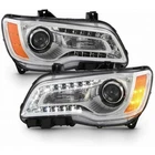 For Chrysler 300 Headlight 2011-2014 Pair Passenger And Driver Side Halogen Type New. Price: $609.56.