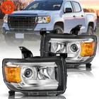 Halogen Headlight For 2015-2022 Gmc Canyon Led Drl Projector Left + Right Pair New. Price: $266.88.