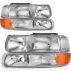 For 1999-02 Chevy Silverado 00-06 Suburban Tahoe 1500 2500 3500 Headlights L+r New. Price: $58.79.
