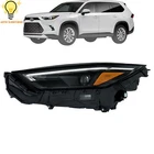 For 2024 Toyota Grand Highlander Limited/platinum Black Led Headlight W/drl Left New. Price: $251.77.
