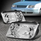 Euro Spec E-code For 99-05 Jetta MK4 Chrome Housing Headlights W/ Fog Lamp New. Price: $76.88.