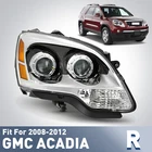 Halogen Headlight For 2007-2012 Gmc Acadia Projector W/bulb Right Passenger Side New. Price: $84.99.