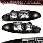 1997-1999 Mitsubishi Eclipse Headlights Headlamps Left Right Sides Pair New. Price: $146.84.