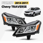 Halogen Type Headlights For 2013-2017 Chevy Traverse Left+right Replacement New. Price: $173.99.