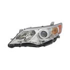 For Toyota Camry 12-14 Tyc Driver Side Replacement Headlight Standard Line New. Price: $112.70.
