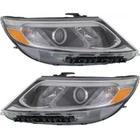 For Kia Sorento Headlight 2014 2015 Driver And Passenger Side Pair/set Halogen New. Price: $1205.38.