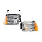 For Chevy Blazer 1995-1997 Headlights Pair Yellow And Clear Lens Composite Type New. Price: $138.23.