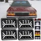 4PCS 4X6" Led Headlights Hi-low Drl Fit Ford Ltd Crown Victoria Mustang Granada New. Price: $125.00.
