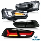 2PAIRS Vland Led Headlights+smoked Tail For Mitsubishi Lancer 2008-2017 New. Price: $516.99.