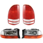 Headlight Kit For 1997-2004 Dodge Dakota Driver And Passenger Side New. Price: $205.23.