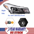 2017 2018 Kia Forte Halogen Chrome Headlights Front Passenger Right Side New. Price: $120.85.