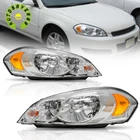 Chrome Amber Corner Lamp Headlights For 0-07 Monte Carlo 2009-2013 Chevy Impala New. Price: $77.50.
