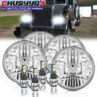 Dot Approved 4PCS 3/4" 5.75" Led Headlights Hi&low Fit Peterbilt Semi 349 359 New. Price: $99.99.