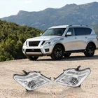 Pair For 2017-2020 Nissan Armada Halogen+led Headlights Assembly 8PIN Left+right New. Price: $366.20.