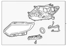 Genuine Nissan Composite Assembly 26060-6FL7A New. Price: $849.23.