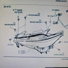 Genuine Mazda Headlamp Assembly KL2L-51-031E New. Price: $900.00.