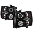 Spyder Chevy Silverado 1500 07-13 2500HD/3500HD 07-14 Projector Headlights Led New. Price: $261.54.