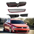 Labwork Front Upper Lower Grille For Vw Jetta MK6 Gli Style 2011-2014 Black Red New. Price: $80.68.
