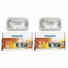2 Pc Philips Low Beam Headlight Bulbs For Renault Encore 1986 Electrical Td New. Price: $57.65.