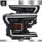 18-20 Ford F150 Alpharex Nova Series Projector Headlights Black W/ Converter New. Price: $1291.50.
