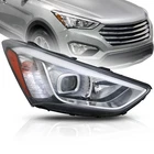 For Hyundai Santa Fe 2013-2016 Headlight With Bulbs W/led P/l Right Side Capa C. New. Price: $407.69.