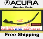 07-12 Acura Rdx For Front Bumper Bracket Clip Cover Headlight Driver Side Left Used. Price: $94.45.