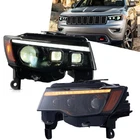 2X Vland Led Headlights For 2014-2022 Jeep Grand Cherokee Start-up Animation Set New. Price: $315.00.