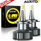 Auxito Canbus H7 Led Headlight Bulbs High Low Beam 6500K Bright White Error Free New. Price: $43.99.