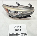2014-2017 Oem Infiniti Q50 Front Right Passenger Headlight Assembly Xenon Note* Used. Price: $165.03.