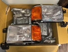 Left And Right Headlights Ford F-150, 250,350, & Bronco 1987-1991-1ALHP01853 New. Price: $100.00.