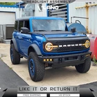 Vland Full Led Headlight Ford Bronco 2021-2026 W/yellow White Drl X2 New. Price: $393.24.