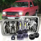 Pair For 82-93 Chevy S10 Blazer Gmc S15 7X6" Projector Led Headlights Hi/lo Beam New. Price: $49.99.