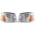 For Gmc Envoy Xl Headlight Assembly 2002-2006 Pair Passenger And Driver Side New. Price: $167.18.