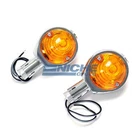 Bmw Hella Style Bar End Deco Turn Signals Lights 7/8" 12 Volt Chrome Amber New. Price: $38.75.
