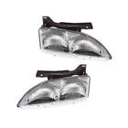 For Chevy Cavalier 1995-1999 Headlights Driver And Passenger Side Pair Halogen New. Price: $119.05.