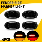 2017-20 Ford F150 Raptor Svt Front + Rear Led Side Marker Lights Smoked 4PCS New. Price: $23.74.