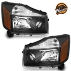 Weelmoto Pair Headlights Black For 2004-2015 Nissan Titan 2005-2007 Armada New. Price: $89.88.