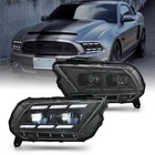 Clear Led Headlights Drl Ford Mustang 2013 2014 Sequential Front Lamps Pair New. Price: $539.99.