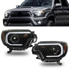 Black Led Headlights Headlamps Fit For Toyota Tacoma 2012-2015 Left+right Pair New. Price: $179.97.