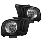 Black Fits 2005-2009 Ford Mustang V6 V8 Lamps Left+right New. Price: $70.99.