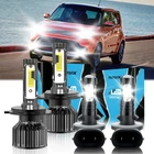 For Kia Soul 2010-2011 Front Led Headlight Hi/lo Beam + Fog Bulbs 10000LM New. Price: $30.34.